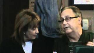 Kevin O'Leary and Marci Rosenberg at O'Leary's