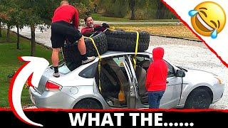 I loaded 40 inch Fury tires IN MY CAR!! Indiana Trip | EP 8