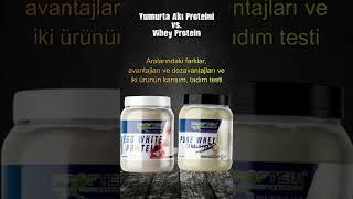 Yumurta Akı vs Whey Protein #shorts