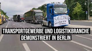 19.06.2020 #Berlin Geiz war geil. Transportgewerbe demonstriert