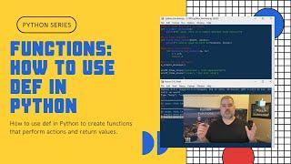 How to Use def to Create Functions in Python - Simple Example