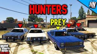 Greenwood vs Greenwood Cruisers GTA 5 ManHunt!