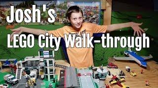 Brick System Brothers: Josh's LEGO city walk-through 2019