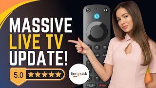 Massive Live TV Update for Fire TV Devices | How to Access & Use New Features! 