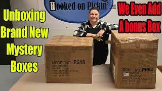 Unboxing Brand New Mystery Boxes From An unknown Supplier! We even add a Bonus box!