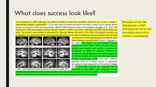 Science as a Human Endeavour (SHE) Tasks: What does success look like?