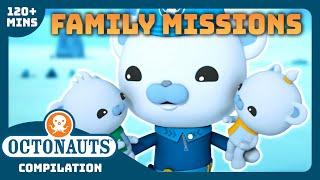 @Octonauts - ‍️ Polar Bear Family Arctic Missions  | 2 Hours+ Compilation