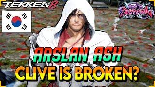 Tekken 8 ▰ Arslan Ash Unstoppable CLIVE Gameplay Is BROKEN?