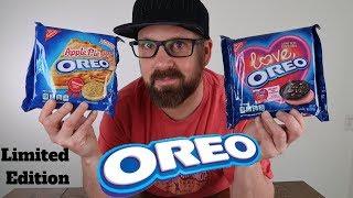 LIMITED EDITION OREO COOKIES- LOVE OREO AND APPLE PIE OREO