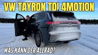 VW TAYRON 2.0 TDI 4MOTION (2025): Was kann der ALLRAD? Diesel mit 193 PS | Check