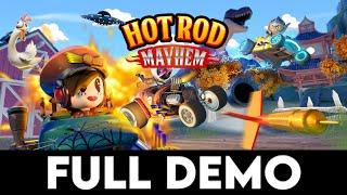 HOT ROD MAYHEM - FULL DEMO - Gameplay Walkthrough [4K PC ULTRA] - No Commentary