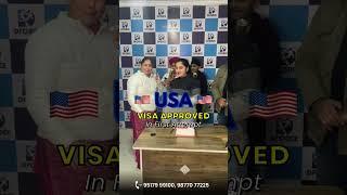 #shorts USA Study Visa Approved In First Attempt