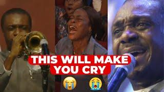 (DON'T CRY) Nathaniel Bassey Leads Worship at BISHOP DAVID OYEDEPO's 70th Birthday - Emotional!