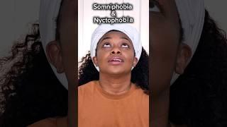 Phobias as Makeup: Somniphobia & Nyctophobia  #makeupshorts #phobia