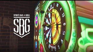 Let the Games Begin!  Cut the Bullseye Digital Darts | Sports Bar and Grill