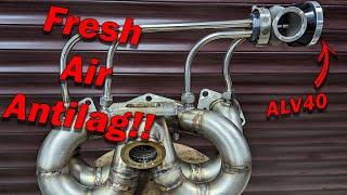 Fresh Air Antilag!! Making a Manifold pt .5 ALV40