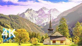 Breathtaking 4K Switzerland: 1 Hour of Relaxing Nature Sounds & Stunning Swiss Landscapes