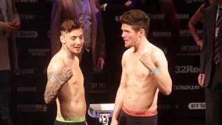 MITCHELL SMITH v LEE CONNOLLY - OFFICIAL WEIGH IN & HEAD TO HEAD / SHOW ME THE MONEY