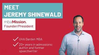 Meet mbaMission Founder Jeremy Shinewald!