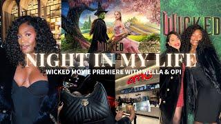 A NIGHT IN MY LIFE | Wicked Movie Premiere with @WellaProfessionals + Girls Night Out I LashanyaB