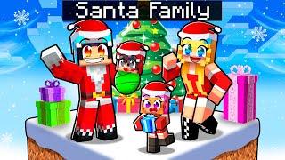 Having a SANTA FAMILY in Minecraft!