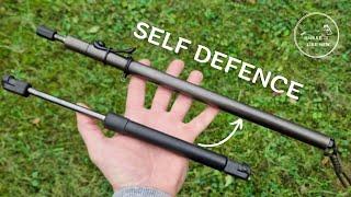 SELF DEFENCE. Making a Тelescopic Baton from an old Shock Absorber