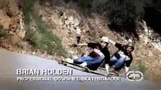 EckoTV Brian Holden Downhill Skateboarding