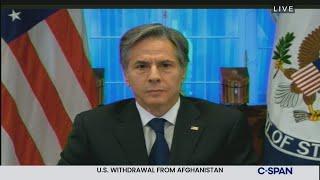 Secretary of State Antony Blinken testifies on Afghanistan