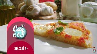 Pizza margarida sense gluten - Cuines