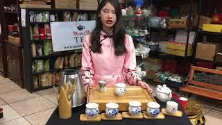 How to make tea using double wall tea set |Music City Tea | Joy Zhong