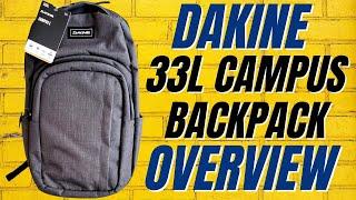 Dakine Campus 33L Backpack Overview