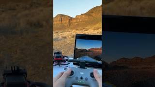 How to fly cinematic FPV drone! #dji AVATA #drone #shorts Cliff-diving footage