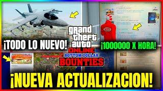 NUEVA ACTUALIZACION en GTA5 Online! GOLPES X2! TALLER!! 1M X HORA! DESCUENTAZOS Y MÁS! NOTICIAS