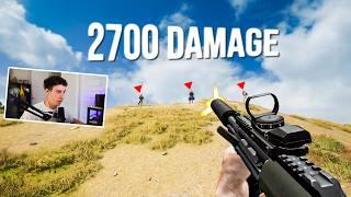 TGLTN deals *2700 DMG* playing 1-MAN-SQUADS in PUBG!