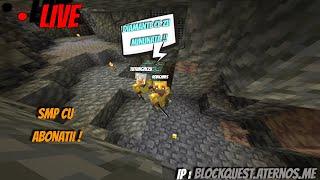 CONSTRUIM GRAJDURILE | SMP CU ABONATII | IP : BLOCKQUEST.ATERNOS.ME | 1.21.1 | LIVE : 4