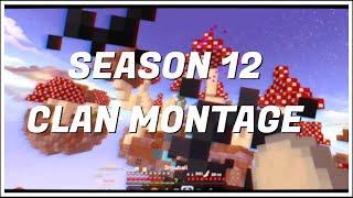 Season 12 Clan Montage! | Jartex Skywars & Bedwars