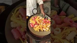 Traditional method of snacks fry| sand fry| papad without oil| Healthy food.