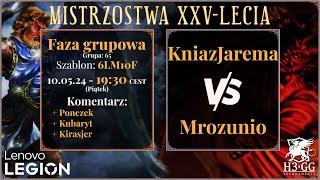 Heroes III: Mistrzostwa XXV-lecia by Lenovo Legion Faza grupowa - KniazJarema vs Mrozunio BO1