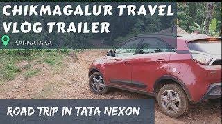 Winter in Summer? | Chikmagalur Travel Vlog Trailer | Road trip on Tata Nexon