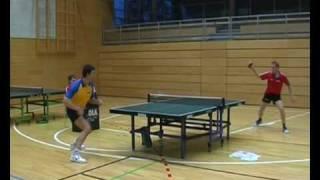 Ping Pong Rally - Tischtennis Ballwechsel