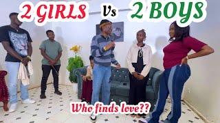 2 GIRLS VS 4 BOYS!! WHO WINS LOVE??