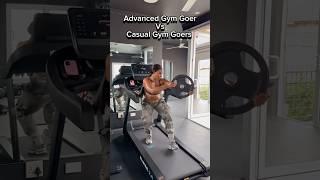 Advanced Gym goer vs casual gym goer #shorts #gym #comedy