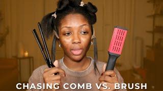 Chasing Comb vs. Brush | Which one is better? | Niara Alexis