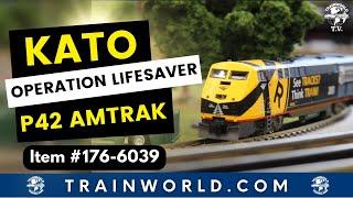 N Scale KATO - P42 Amtrak Operation Lifesaver