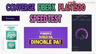 Converge FiberX Plan 1500 From 100 - 200 MBPS Speedtest Review Mas Lalo pang Lumakas #converge