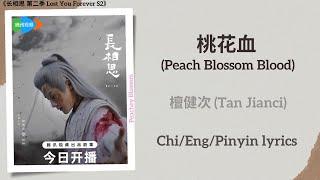 桃花血 (Peach Blossom Blood) - 檀健次 (Tan Jianci)《长相思 第二季 Lost You Forever S2》Chi/Eng/Pinyin lyrics