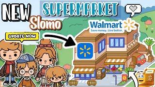 NEW SUPERMARKET FULL DesignToca Boca House IdeasNEW UPDATE Slomo Mart [House Design] TocaLifeWorld