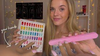 ASMR Sassy Nail Salon Roleplay  (humour + gossip)