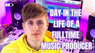 Day In The Life Of A Music Producer (Vlog)