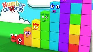 Numberblocks Stepsquad 1 - 100 Counting Standing Tall - learn To Count Big Numbers!